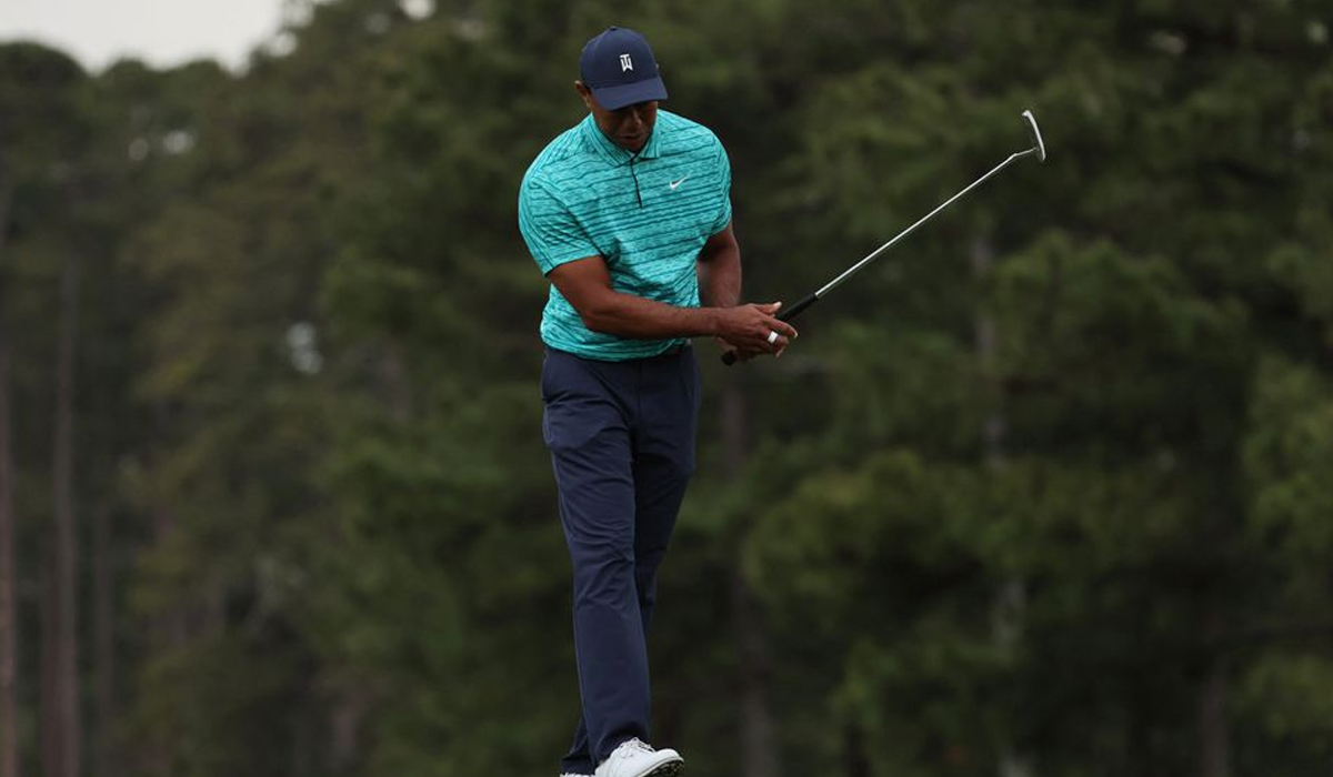 Woods 'proud' of himself after battling to equal 19th at Masters